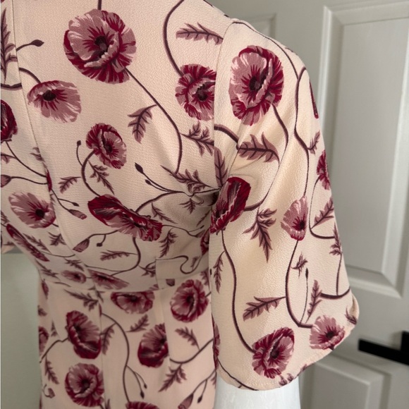 Floral Tie-Front Dress - Picture 11 of 14